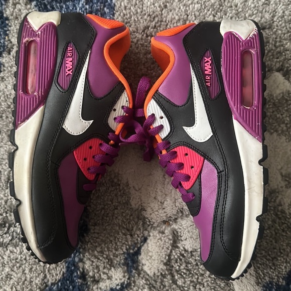 Air Max Purple & Orange Youth 7 - Picture 3 of 8